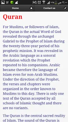 Introduction to Islam android App screenshot 1